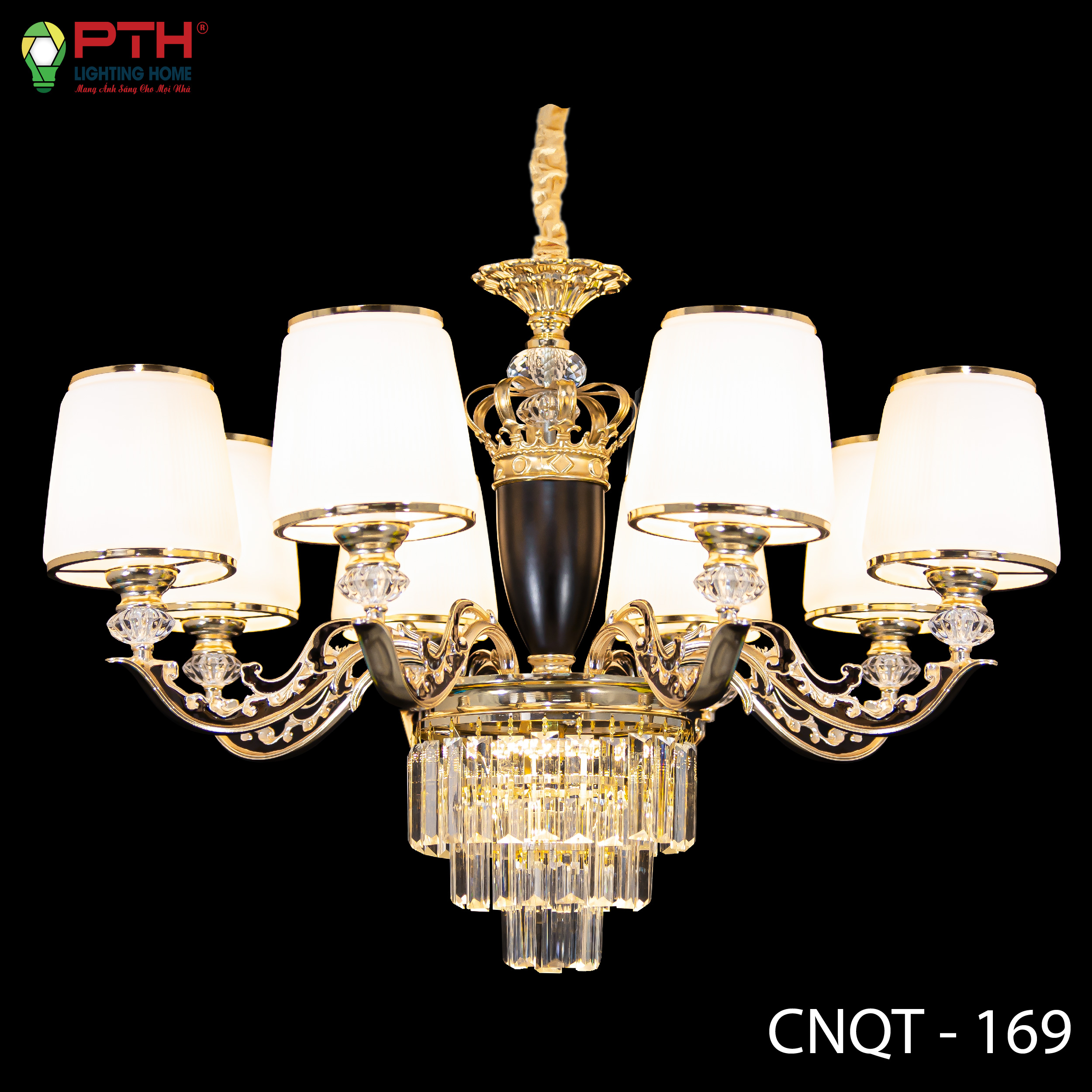 cnqt-169-01-1 Đèn Chùm Hiện Đại Giá Rẻ