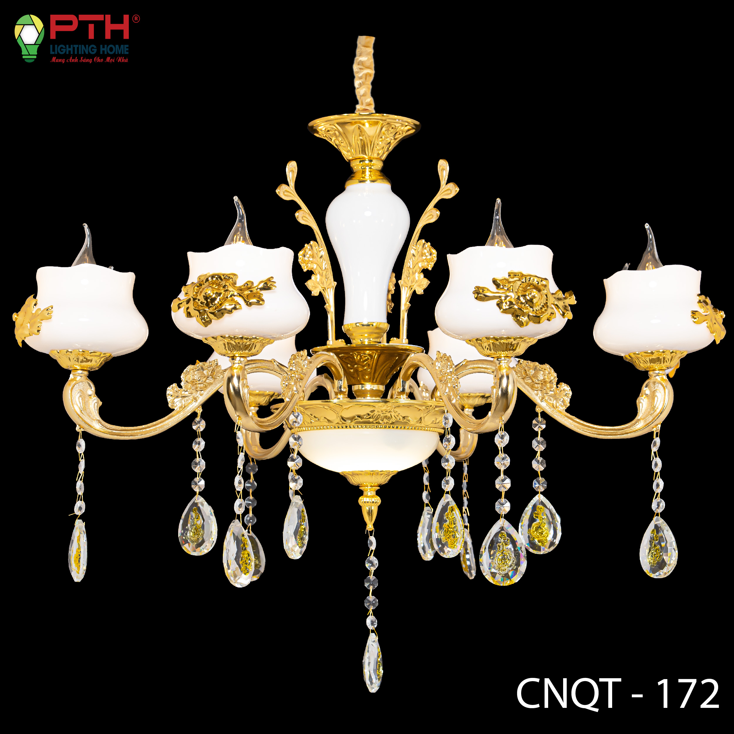 cnqt-172-01-1 Đèn Chùm Cổ Điển