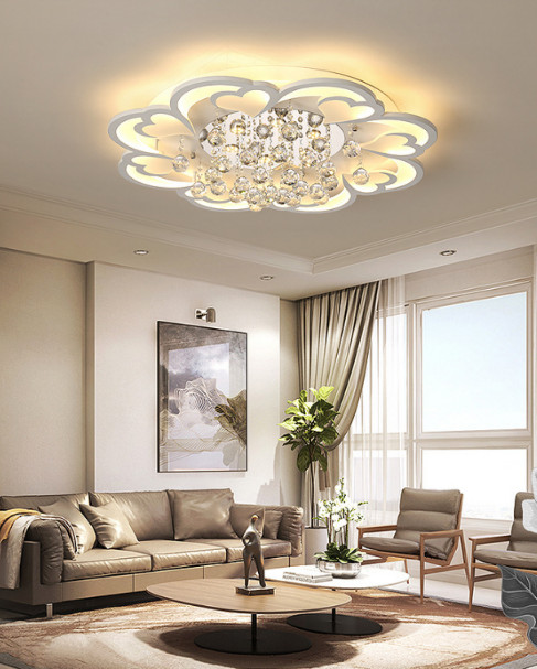 mo-9033-1-1 Đèn ốp mica hình trái tim MO - 9033
