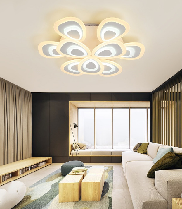 Ốp trân cánh mica hình nấm MO - 970