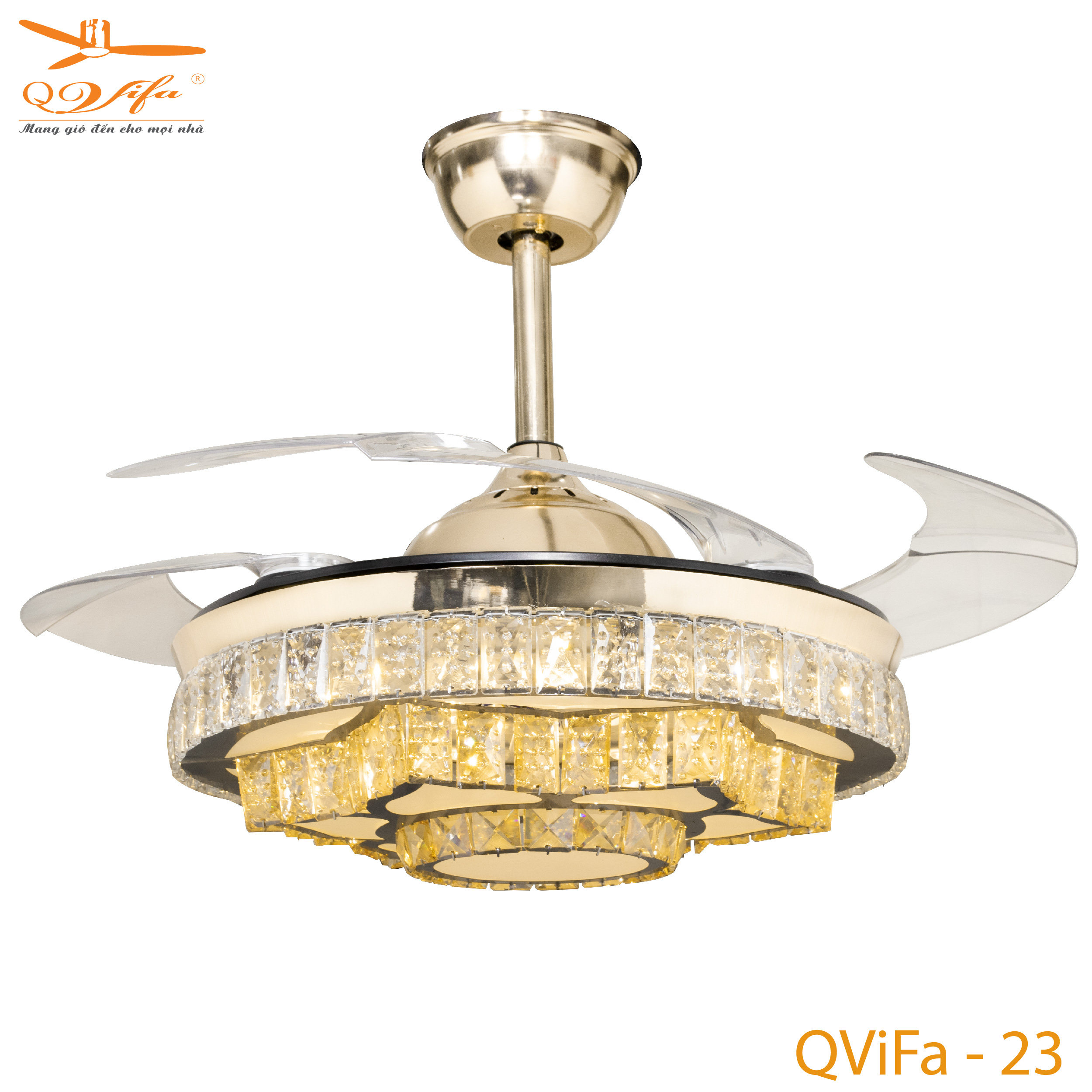 qvifa-23-b-01-1 Quạt trần trang trí có đèn