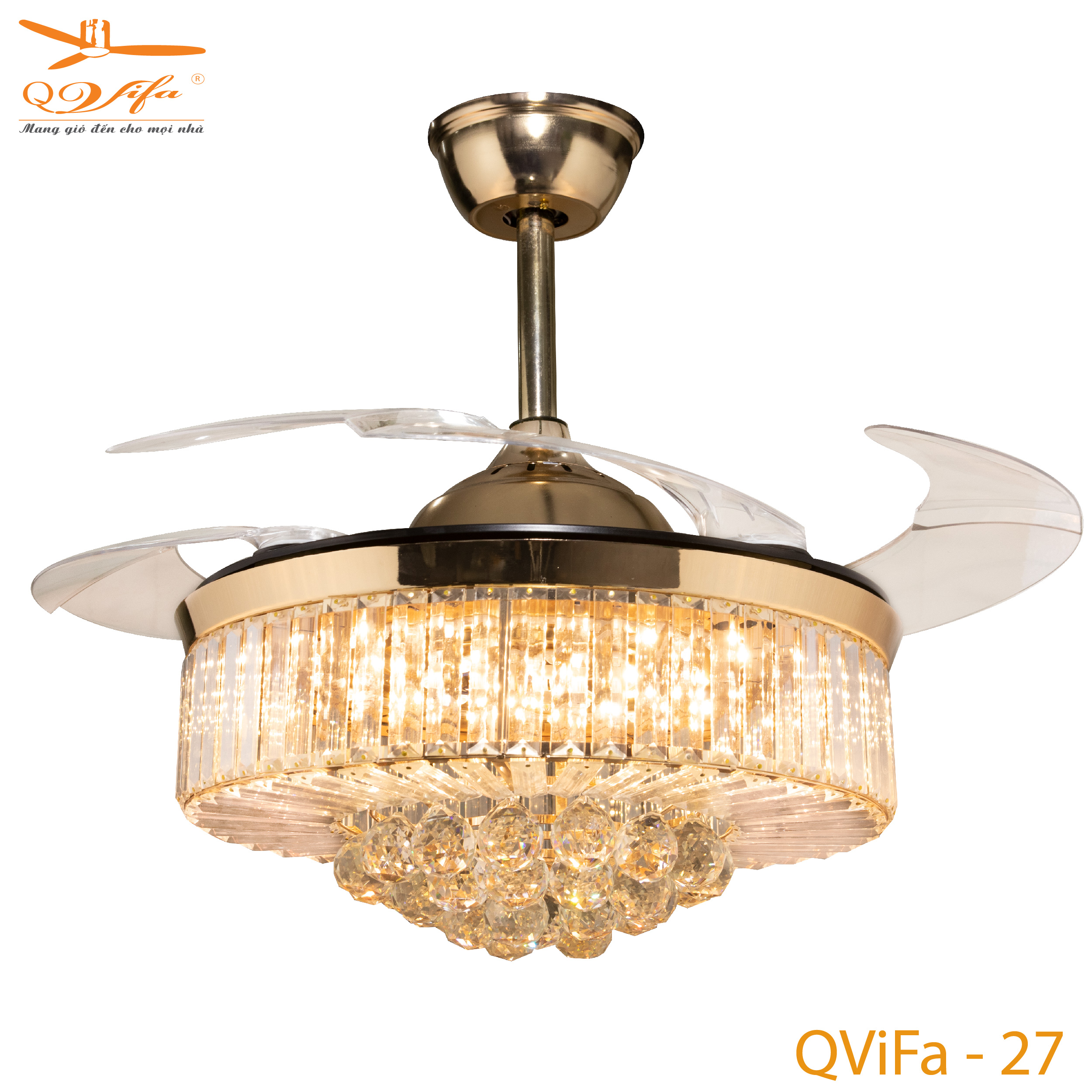 qvifa-27-b-01-1 Quạt trần dấu cánh pha lê