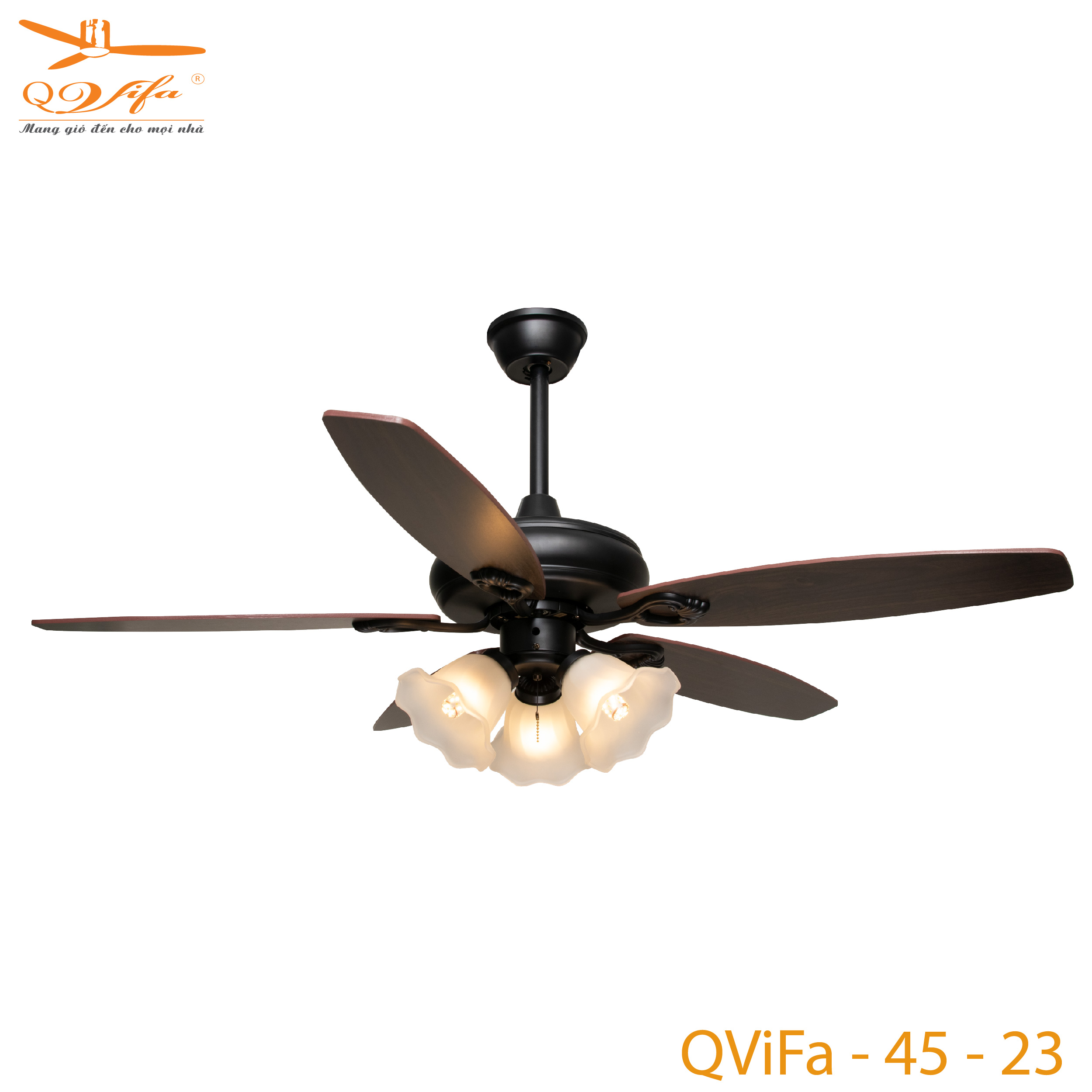 qvifa-45-23-01-1 Quạt trần đèn chùm