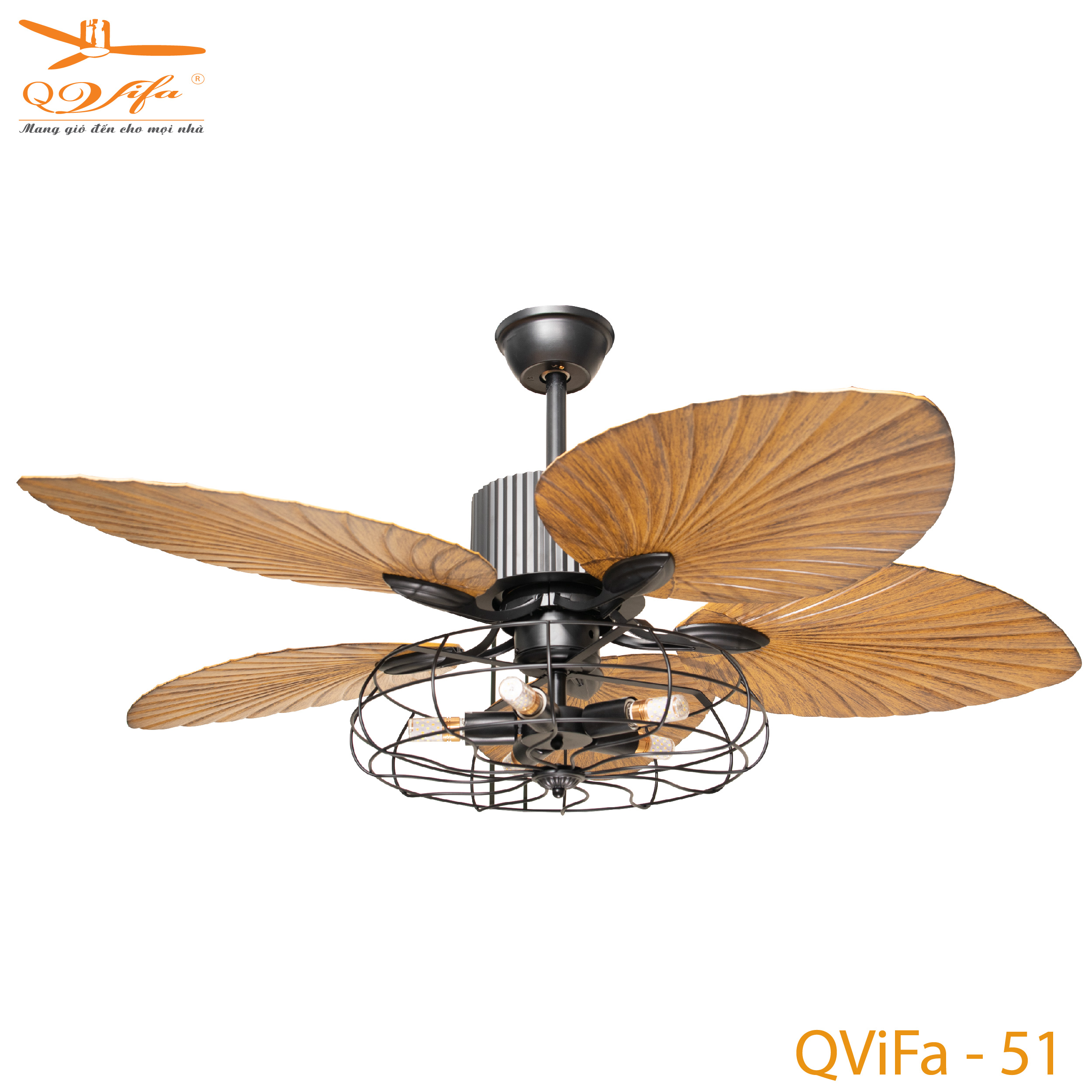 qvifa-51-01-1 Quạt trần trang trí cổ điển