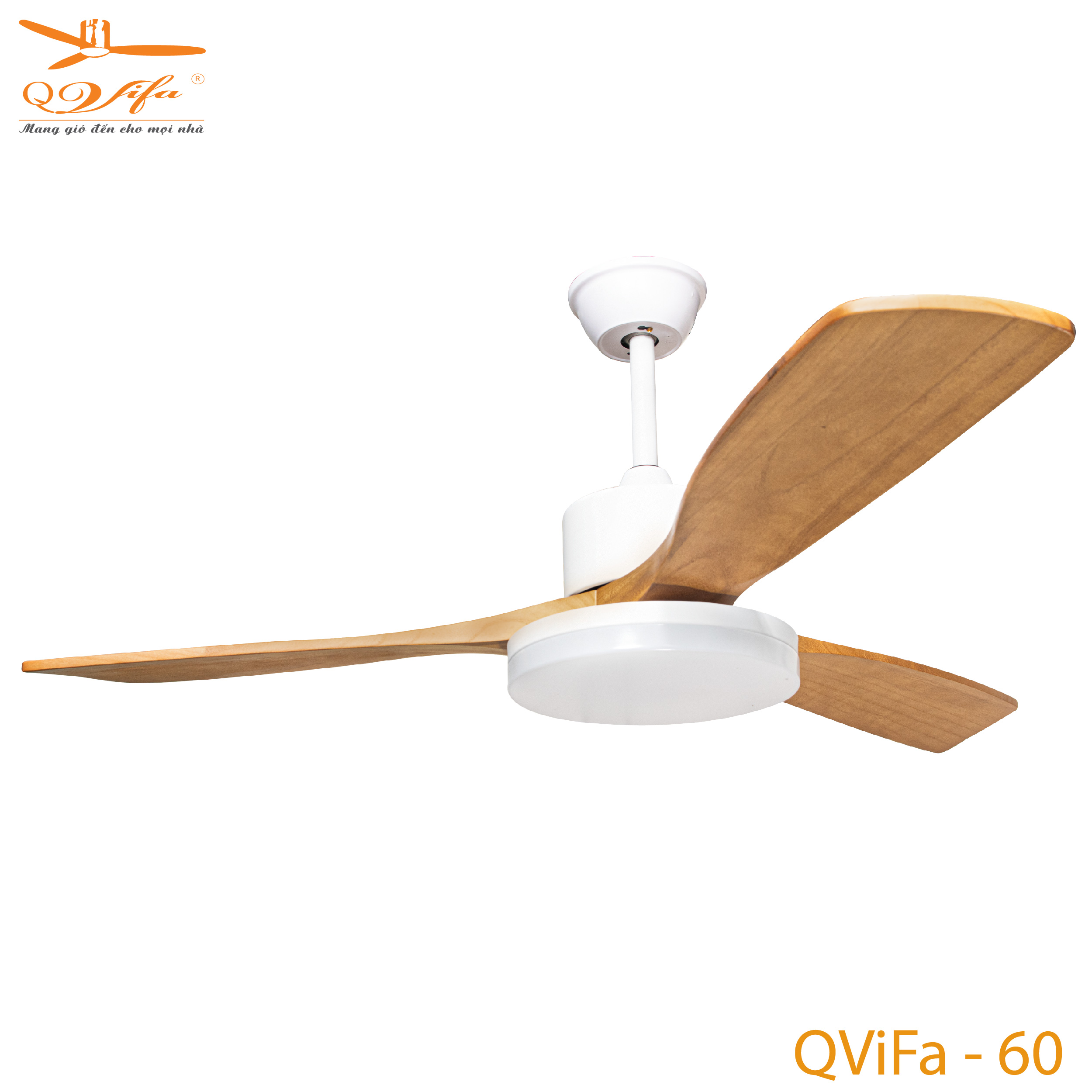 qvifa-60-b-01-1 Quạt trần phòng khách nhỏ