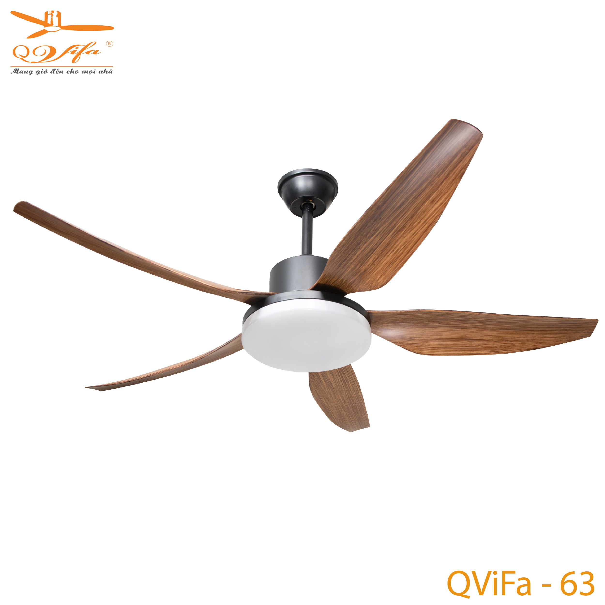 qvifa-63-01-1 Quạt trần điện cơ 5 cánh
