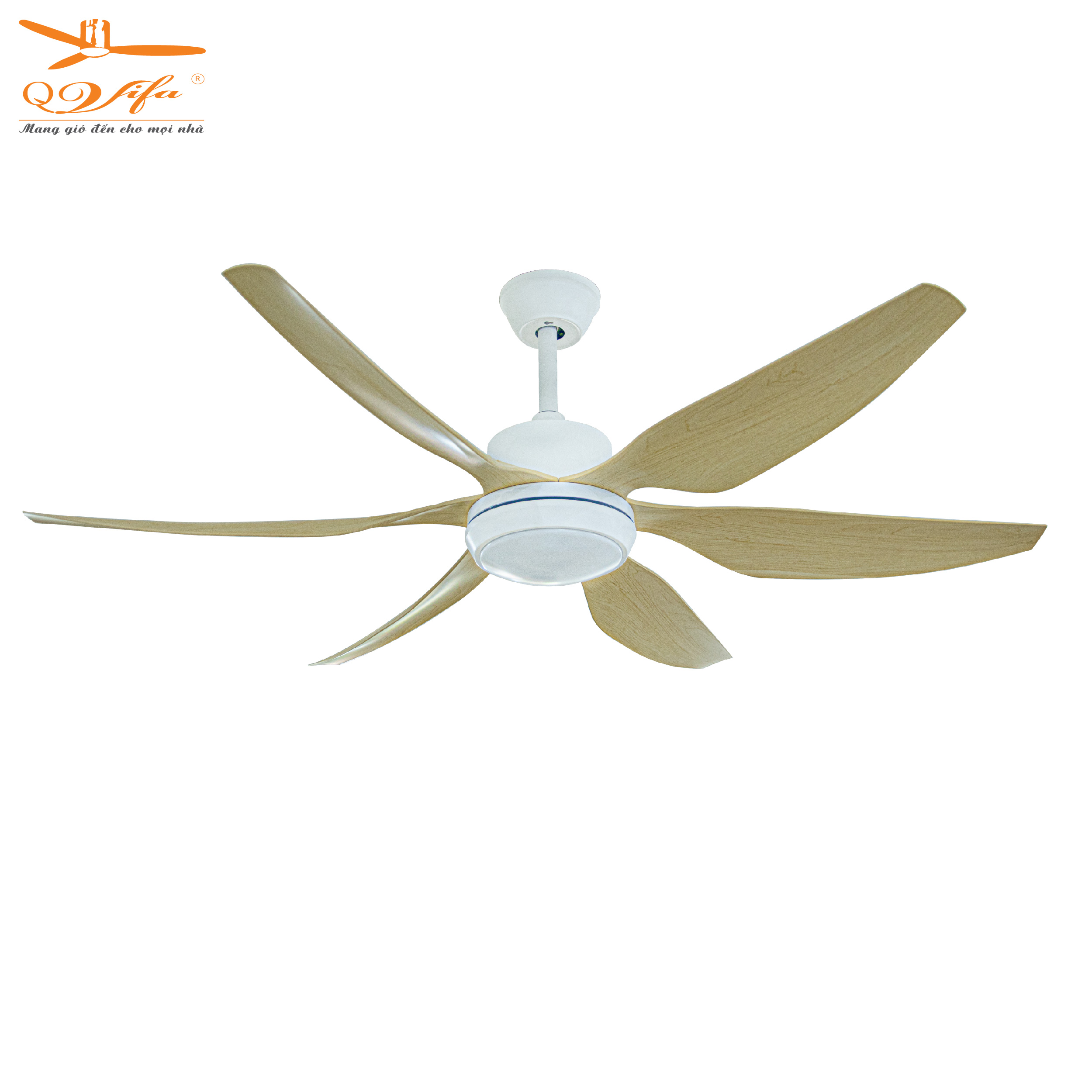 qvifa-64vf76-a-1 Quạt trần phòng khách 6 cánh