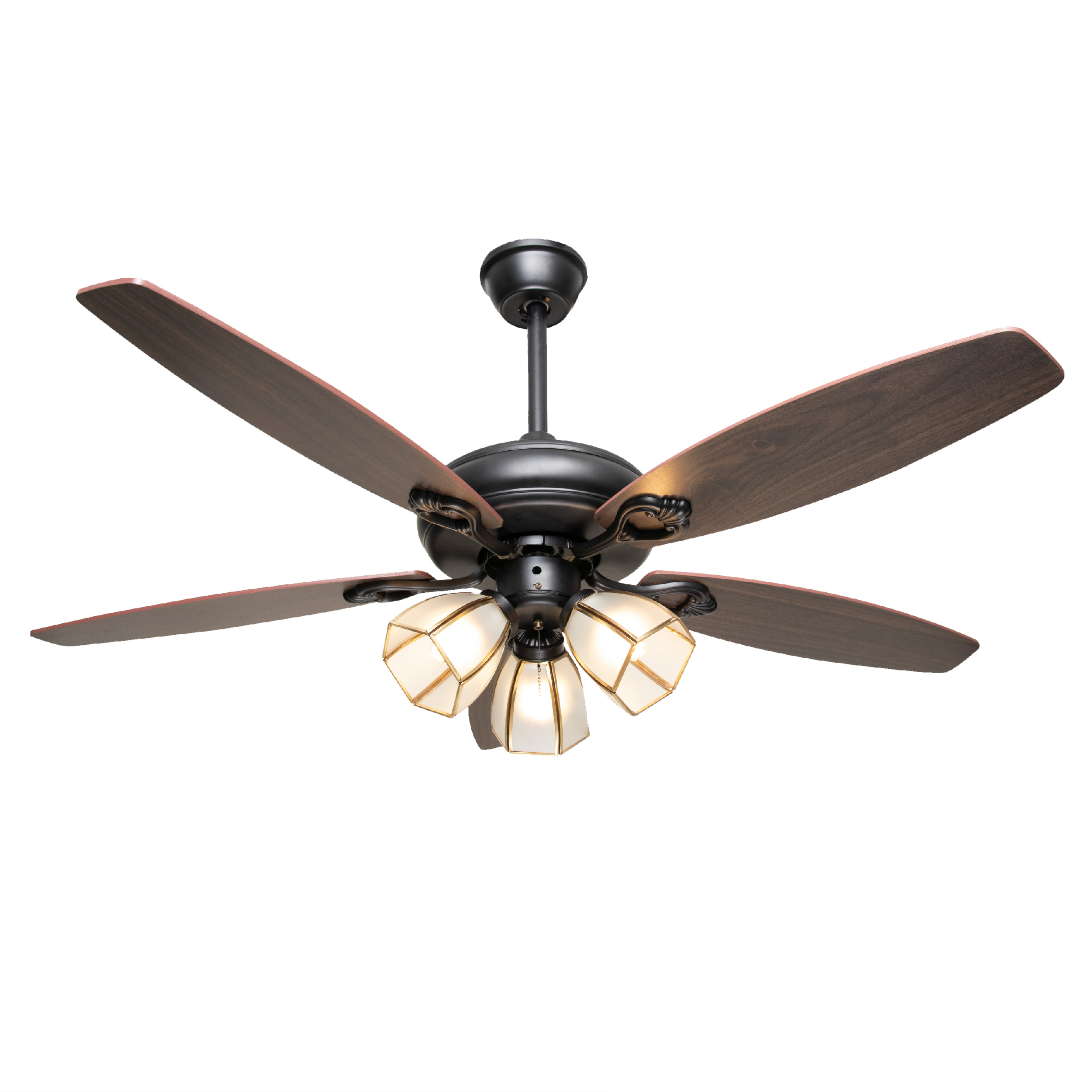 qvifa-65-23-b-1 Quạt trần trang trí cánh gỗ