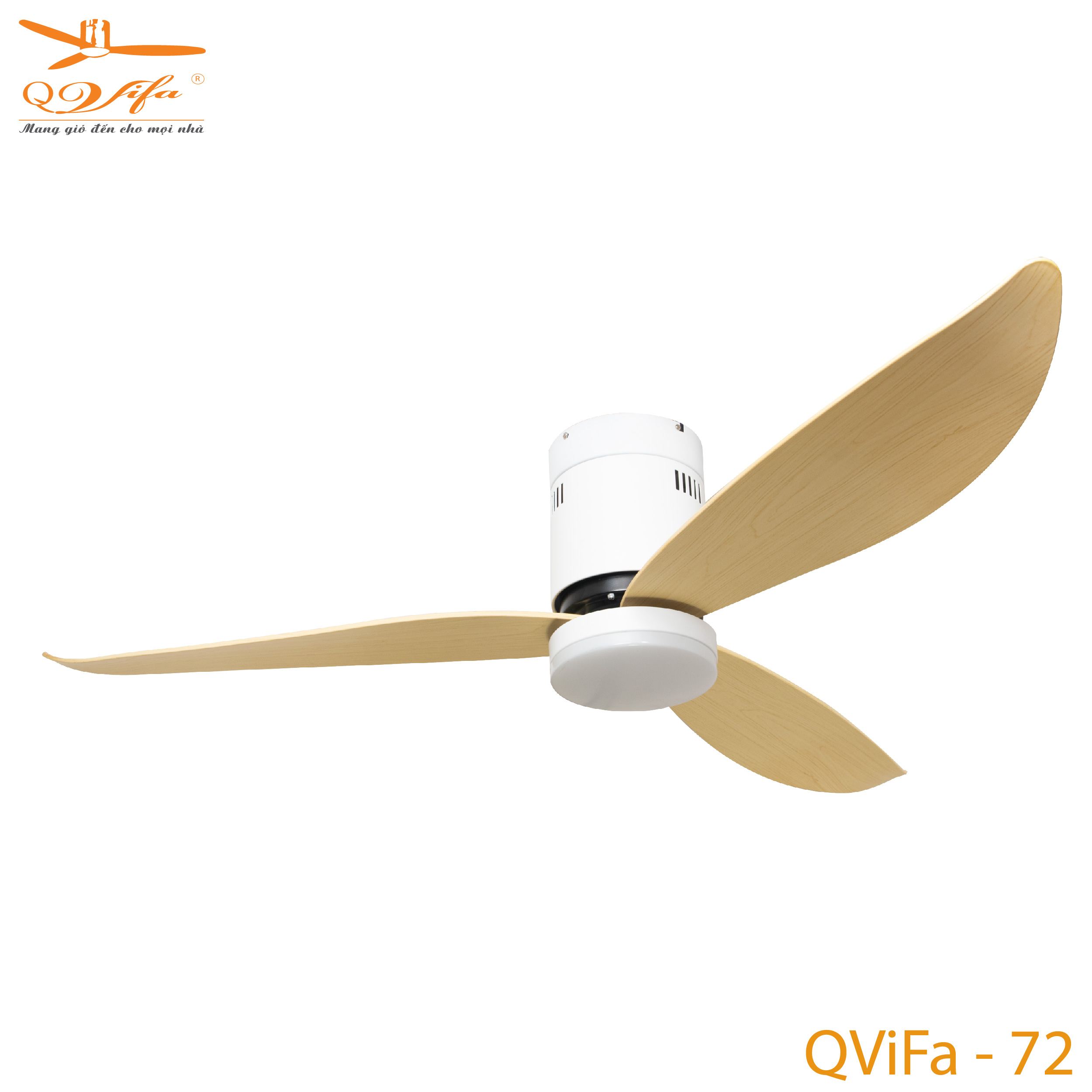 Quạt trần thấp chung cư