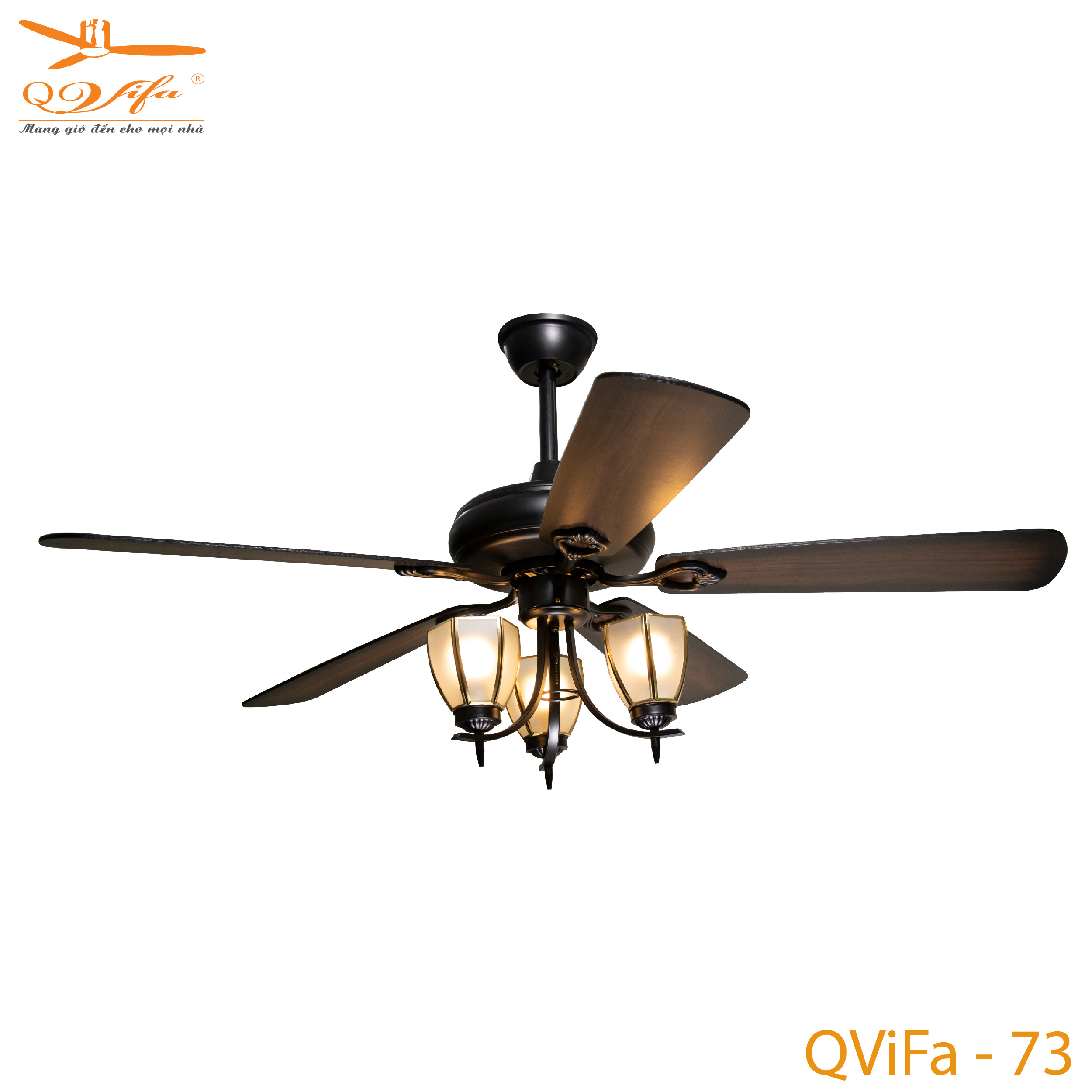 qvifa-73-01-1 Quạt trần trang trí phòng khách