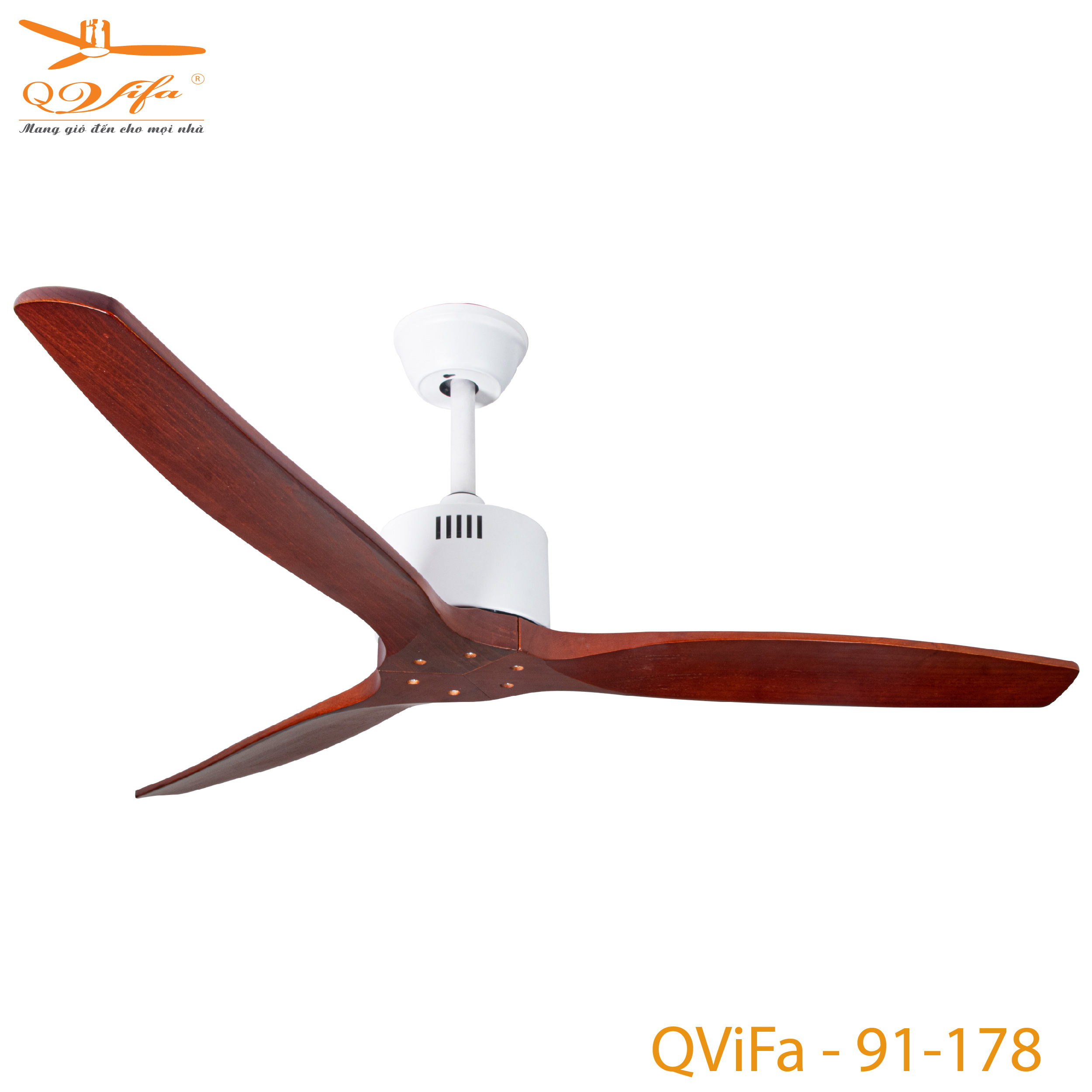 qvifa-91-178-01-1 Quạt trần phòng khách hiện đại