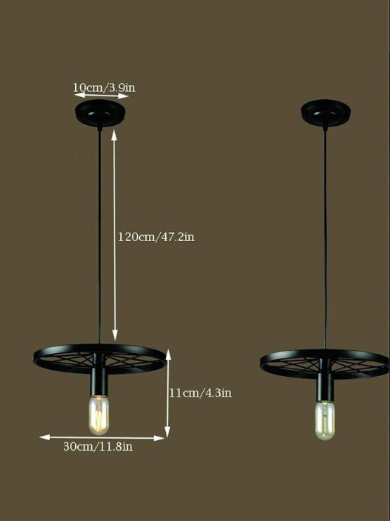 thcn-117-1-1 Đèn thả sắt bánh xe đạp THCN 117