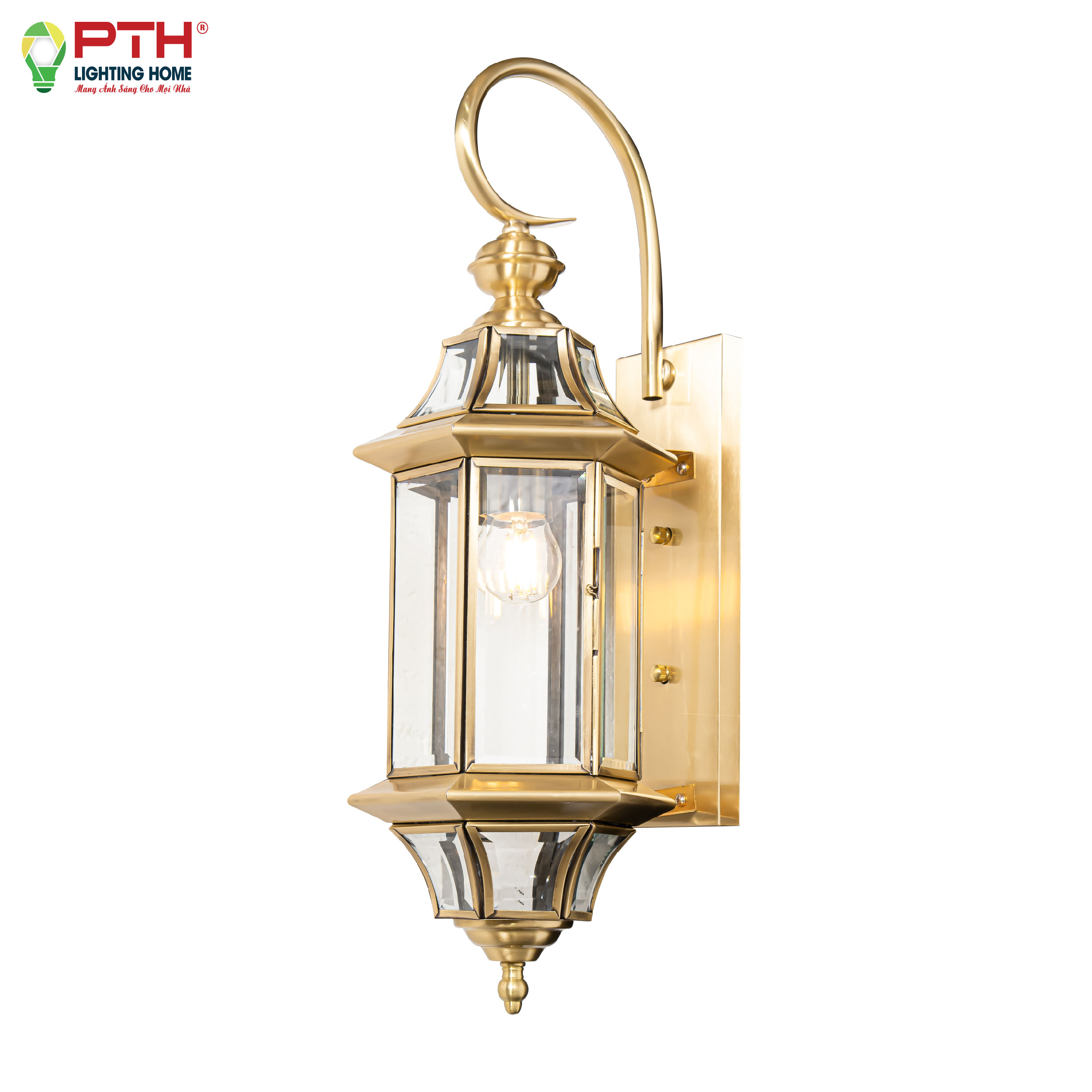 vd-680-01-1 Đèn vách đồng cổ điển