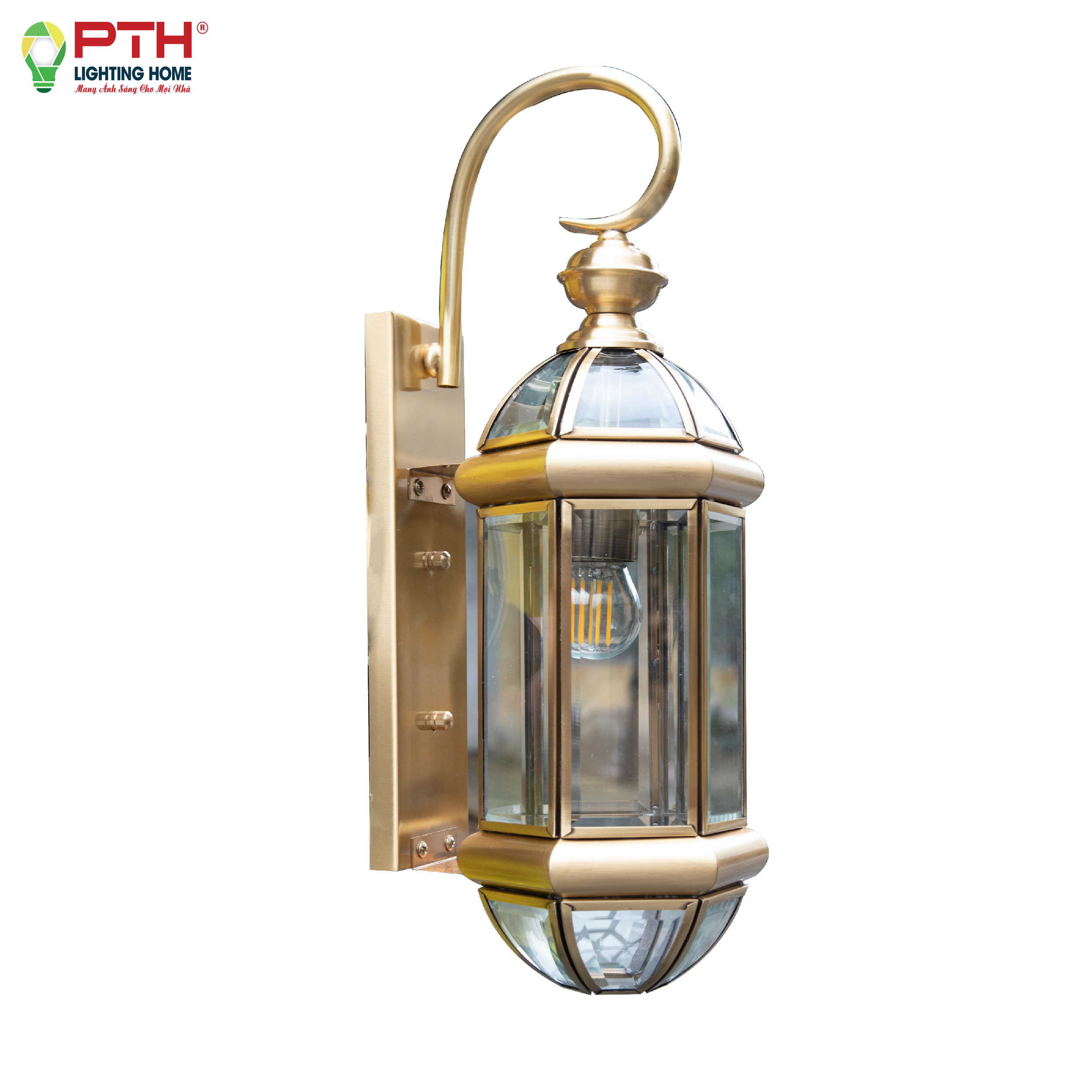 vd-683-01-1 Đèn vách đồng tân cổ điển