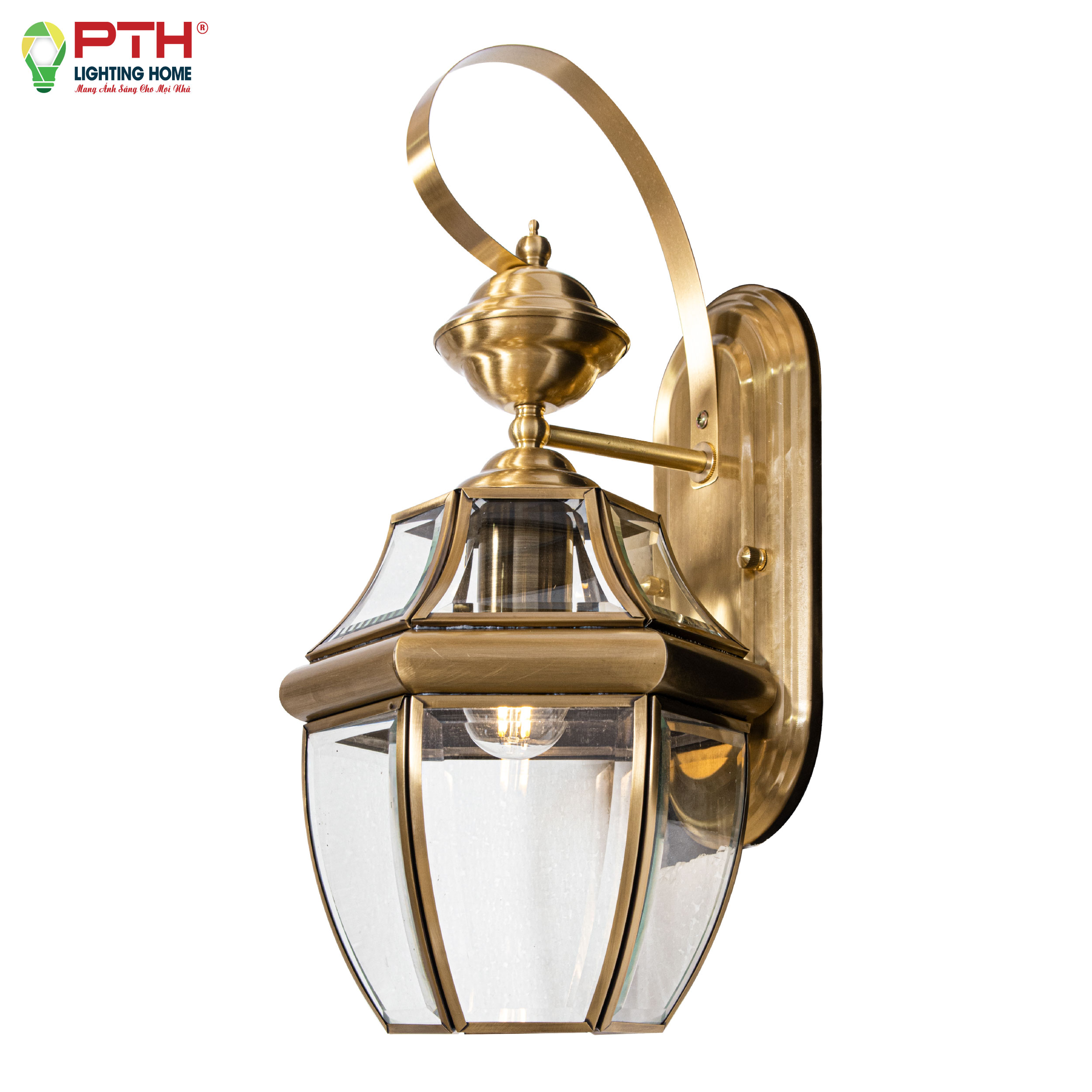 vd-687c-20-01-1 Đèn vách xi đồng trang trí